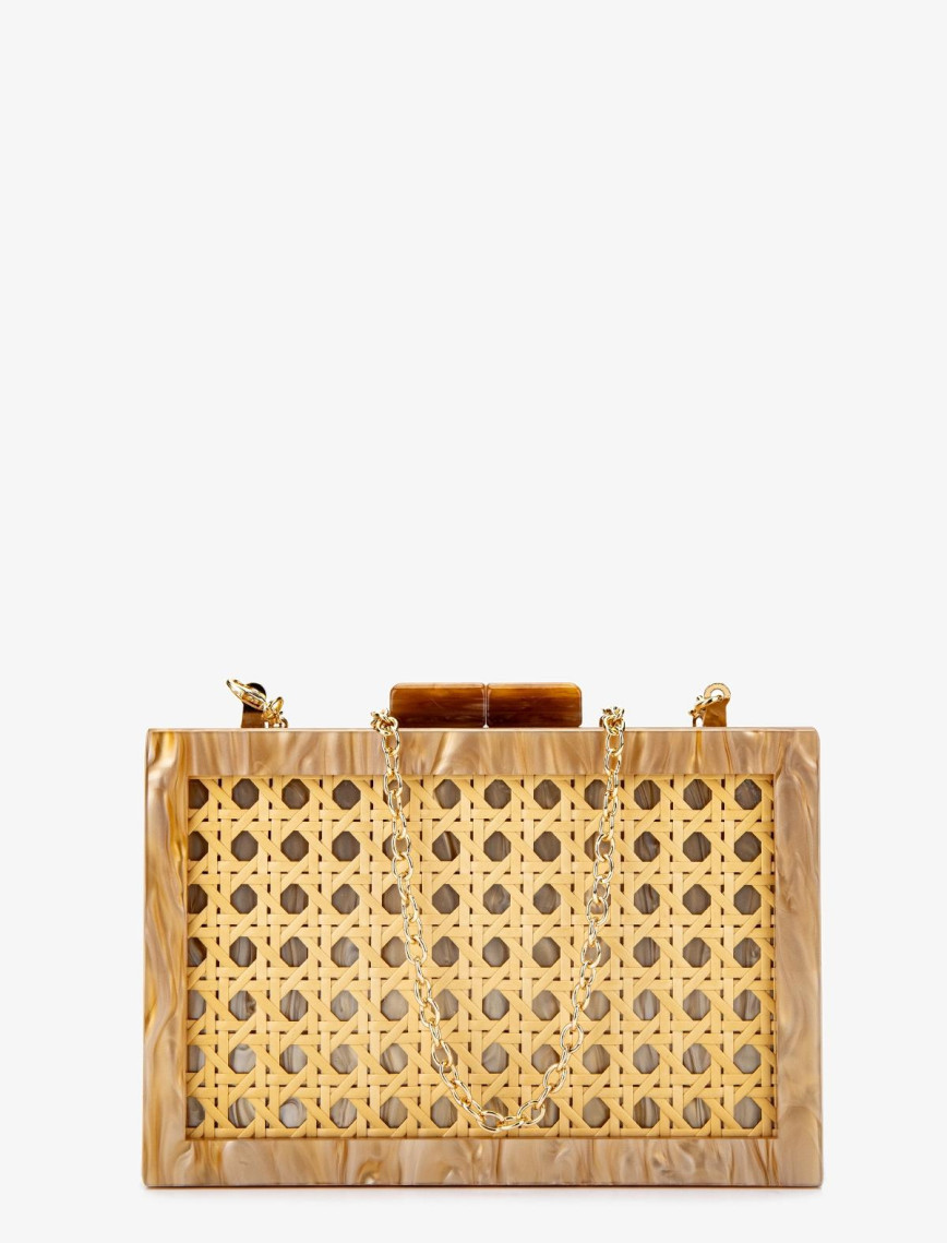 Lady Diva Kadın Vegan Gold Abiye Çanta Lady Diva Kadın Vegan Gold Abiye Çanta