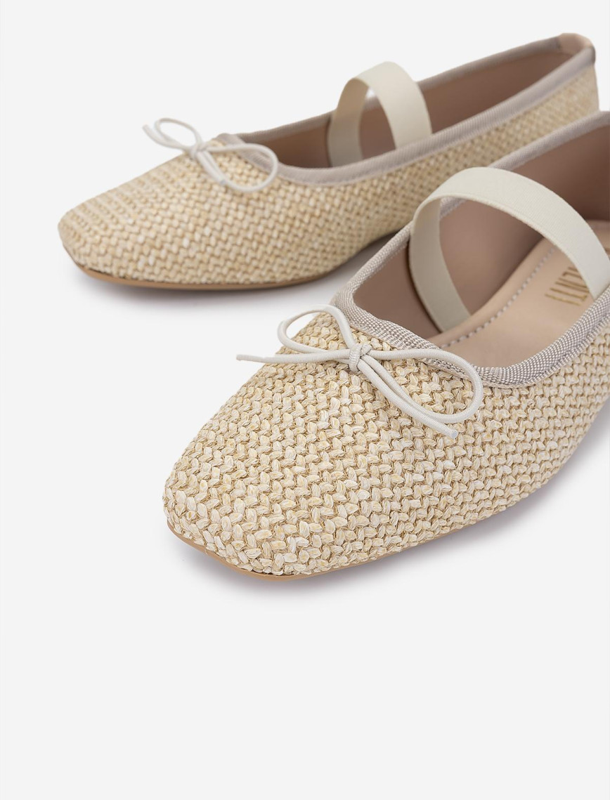 Valmenti Kadın Bej Babet Ayakkabı Valmenti Kadın Bej Babet Ayakkabı