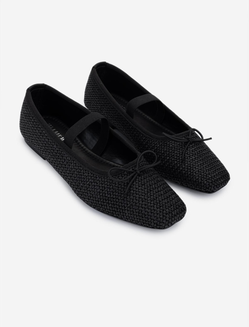 Valmenti Kadın Siyah Babet Ayakkabı Valmenti Kadın Siyah Babet Ayakkabı