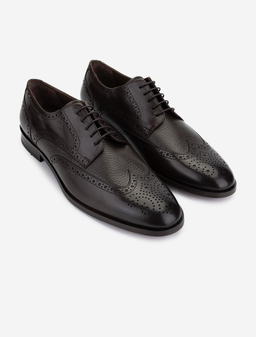 Valmenti Erkek Hakiki Deri Kahverengi Klasik Ayakkabı Valmenti Erkek Hakiki Deri Kahverengi Klasik Ayakkabı