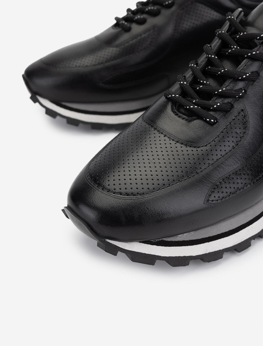 Valmenti Erkek Hakiki Deri Siyah Deri Sneakers & Spor Ayakkabı Valmenti Erkek Hakiki Deri Siyah Deri Sneakers & Spor Ayakkabı