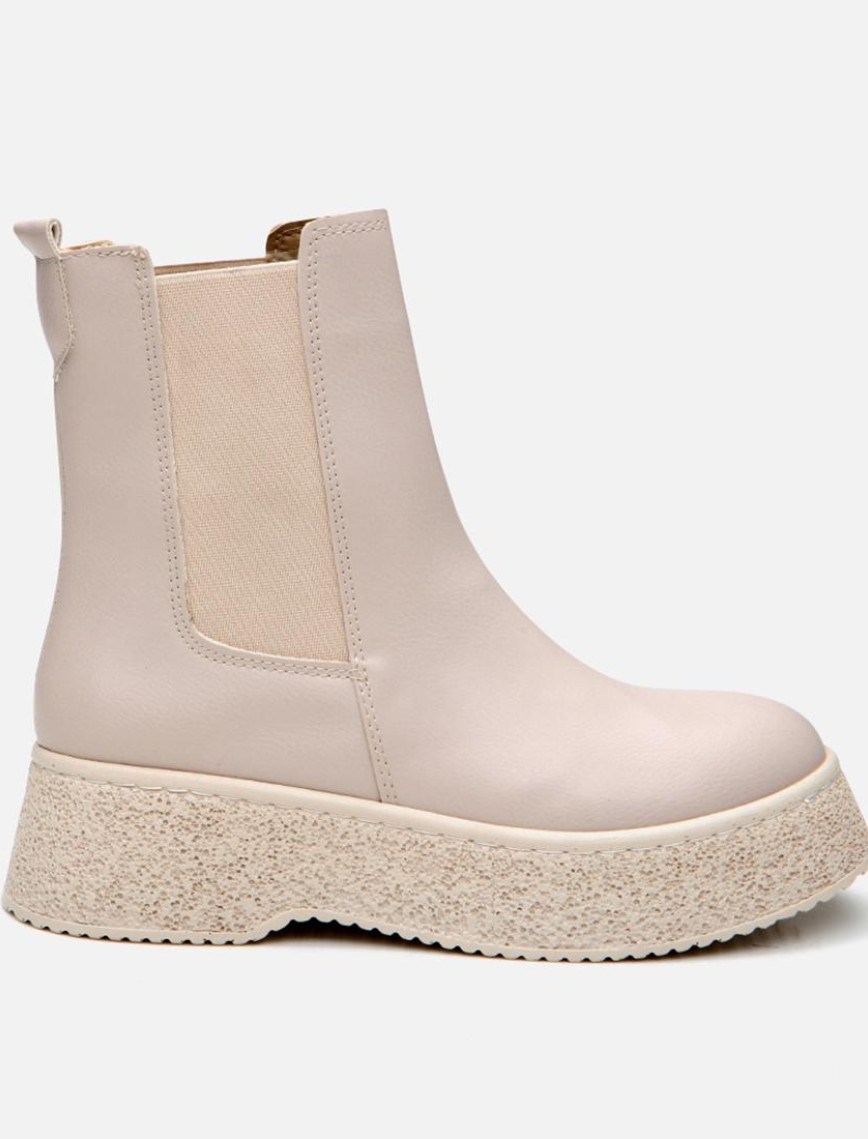 Kadın Bej Düz Bot Kadın Bej Düz Bot