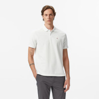 Calvin Klein Casual Pique Classic Erkek Beyaz Polo