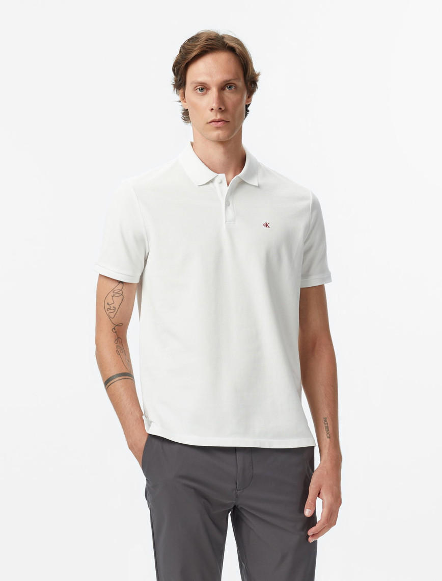 Calvin Klein Casual Pique Classic Erkek Siyah Polo