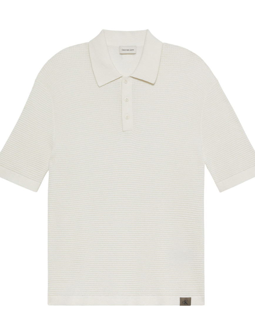 Calvin Klein Cotton Erkek Beyaz Triko Calvin Klein Cotton Erkek Beyaz Triko