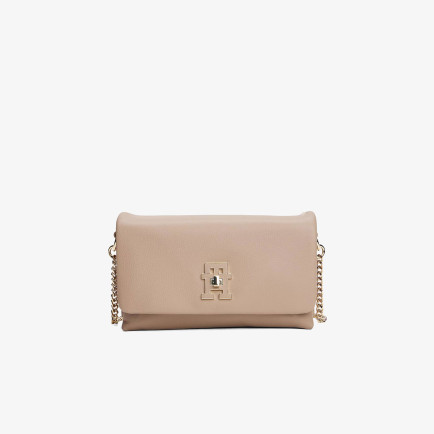 Tommy Hilfiger Modern Mini Kadın Bej El Çantası Tommy Hilfiger Modern Mini Kadın Bej El Çantası