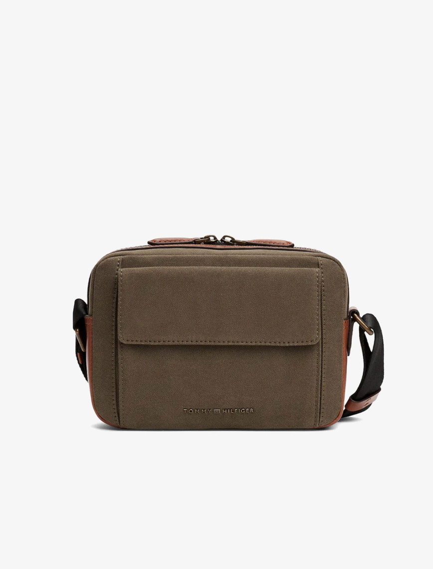 Tommy Hilfiger Casual Prep Erkek Mavi Çapraz Çanta