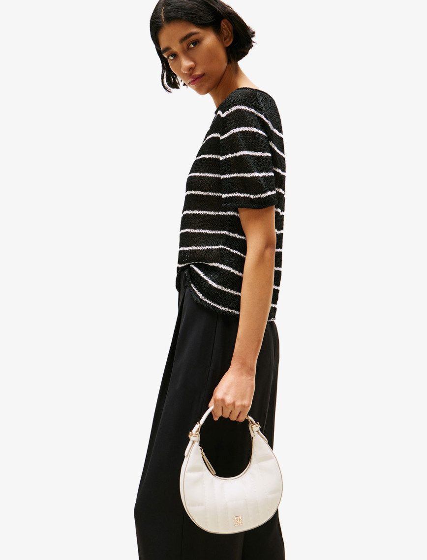 Tommy Hilfiger Feminine Moon Kadın Sarı El Çantası Tommy Hilfiger Feminine Moon Kadın Sarı El Çantası