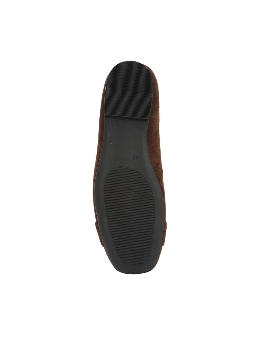 George Hogg Kadın Kahverengi Tokalı Deri Babet George Hogg Kadın Kahverengi Tokalı Deri Babet