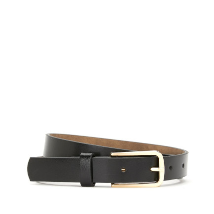 George Hogg Kadın Siyah Deri Kemer George Hogg Kadın Siyah Deri Kemer