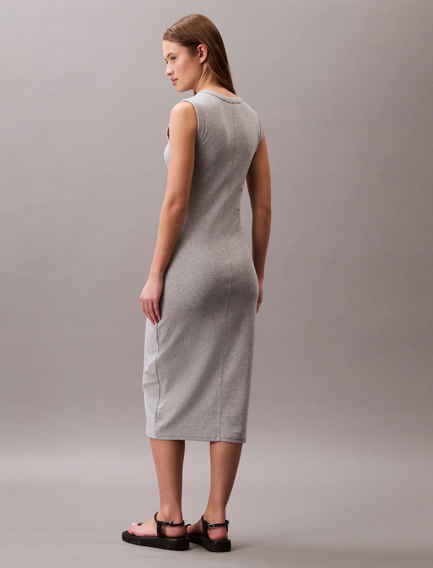 Calvin Klein Contour Kadın Gri Elbise Calvin Klein Contour Kadın Gri Elbise