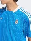 adidas Real Madrid Terrace Icons Erkek Mavi Forma adidas Real Madrid Terrace Icons Erkek Mavi Forma