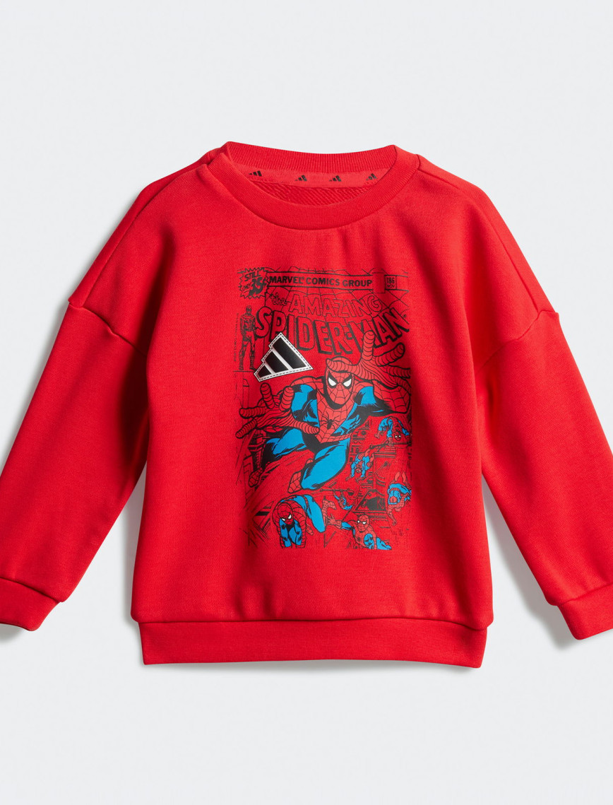 adidas Marvel Spiderman Çocuk Kırmızı Eşofman Takımı adidas Marvel Spiderman Çocuk Kırmızı Eşofman Takımı