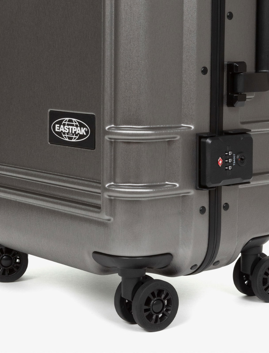 Eastpak Resist'R Zip S 4 55cm Unisex Gri Valiz Eastpak Resist'R Zip S 4 55cm Unisex Gri Valiz