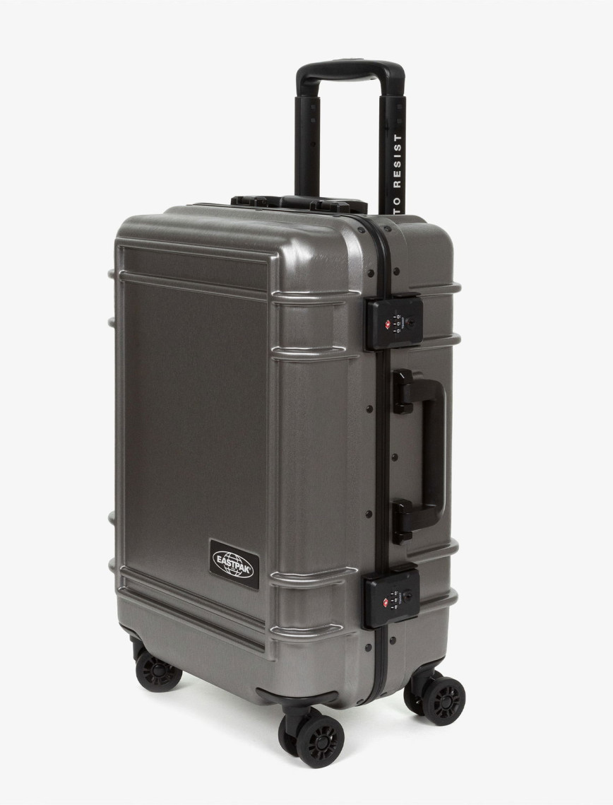 Eastpak Resist'R Zip S 4 55cm Unisex Gri Valiz Eastpak Resist'R Zip S 4 55cm Unisex Gri Valiz
