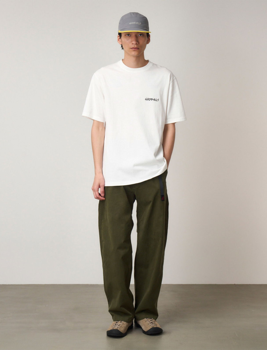 Gramicci Ice Axe Erkek Beyaz T-Shirt Gramicci Ice Axe Erkek Beyaz T-Shirt