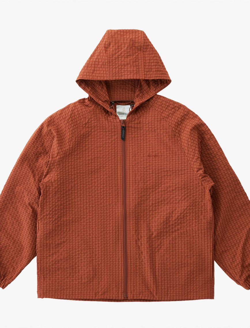 Gramicci Northside Plaid Hooded Erkek Kahverengi Sweatshirt Gramicci Northside Plaid Hooded Erkek Kahverengi Sweatshirt