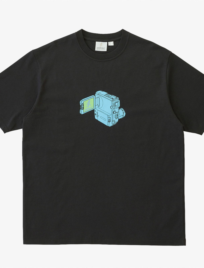 Gramicci Camcorder Erkek Siyah T-Shirt Gramicci Camcorder Erkek Siyah T-Shirt