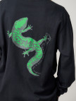 Gramicci Gecko Erkek Siyah Uzun Kollu T-Shirt Gramicci Gecko Erkek Siyah Uzun Kollu T-Shirt