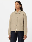 Dickies Oakport Cropped Coach Kadın Haki Ceket