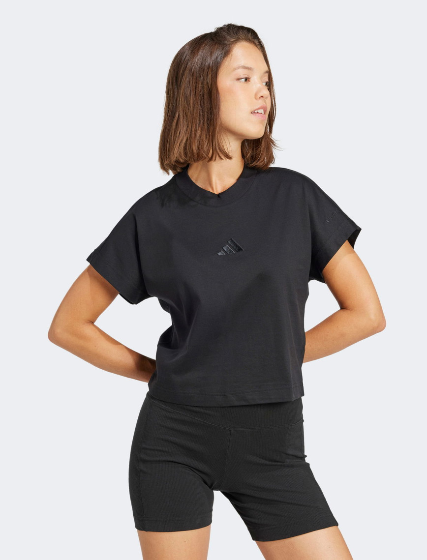 adidas All Szn Kadın Siyah T-Shirt adidas All Szn Kadın Siyah T-Shirt