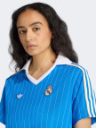adidas Real Madrid Terrace Icons Kadın Mavi Elbise adidas Real Madrid Terrace Icons Kadın Mavi Elbise