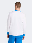 adidas Real Madrid Terrace Icons Erkek Beyaz/Mavi Polo T-Shirt adidas Real Madrid Terrace Icons Erkek Beyaz/Mavi Polo T-Shirt