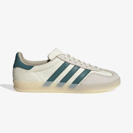 adidas Gazelle Indoor Erkek Beyaz/Yeşil Spor Ayakkabı