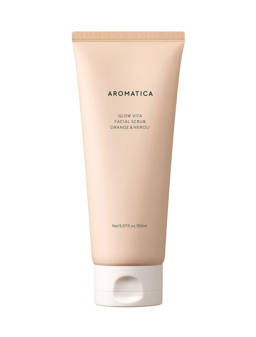 Aromatica Glow Vita Facial Scrub Orange & Neroli 150ml - Canlandırıcı Vegan Vitamin & Kil Scrub Aromatica Glow Vita Facial Scrub Orange & Neroli 150ml - Canlandırıcı Vegan Vitamin & Kil Scrub