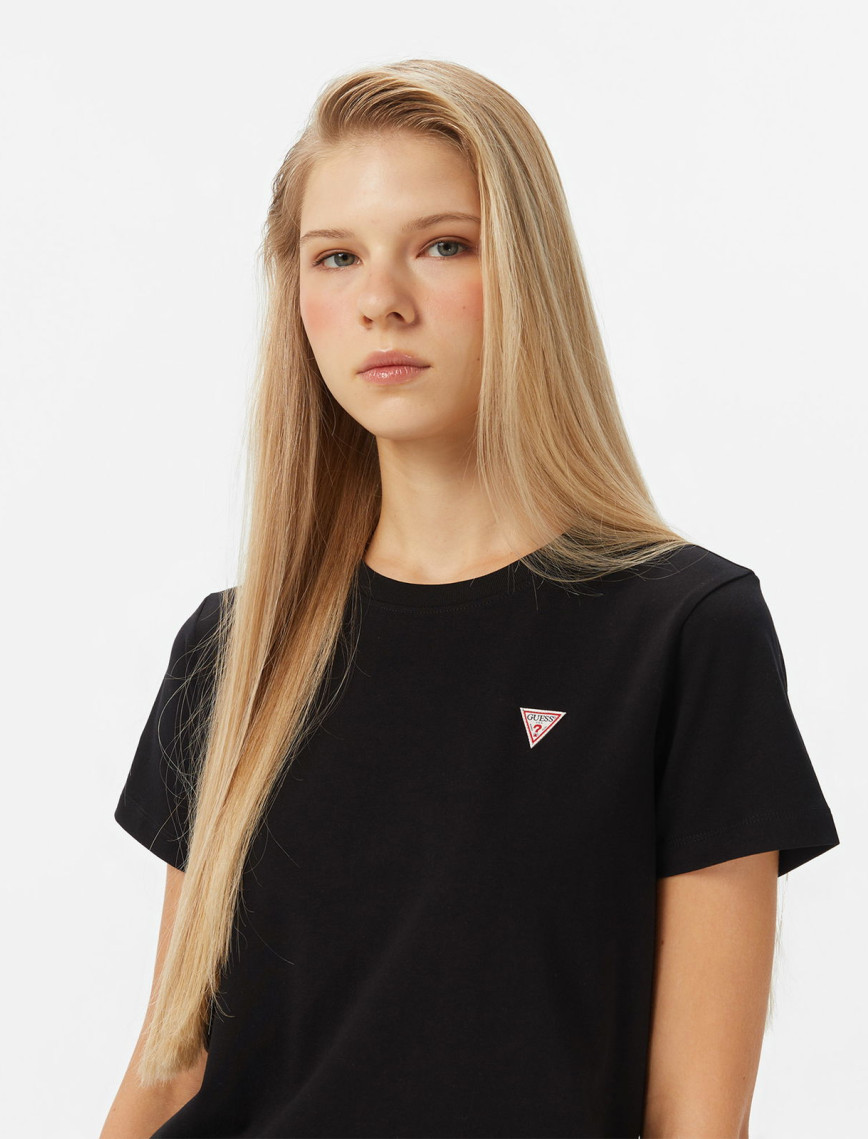 Guess Kadın Siyah T-Shirt