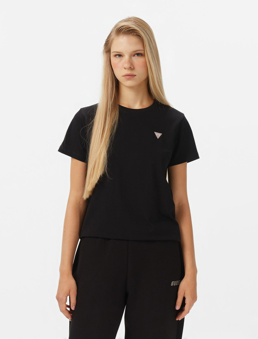 Guess Regular Fit Kadın Lacivert T-Shirt Guess Regular Fit Kadın Lacivert T-Shirt