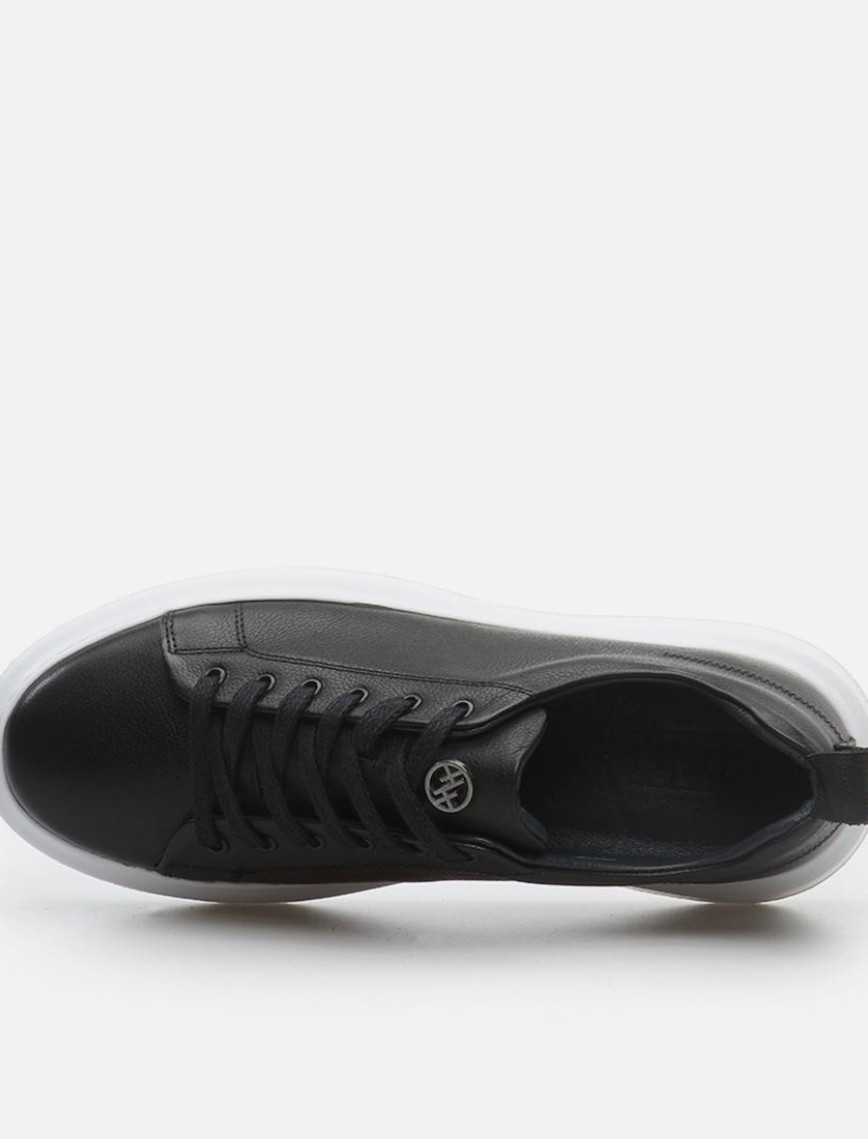 Erkek Deri Siyah Günlük Ayakkabı Erkek Deri Siyah Günlük Ayakkabı