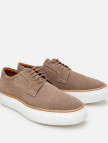 Erkek Süet Deri Bej Hafif Tabanlı Günlük Ayakkabı
