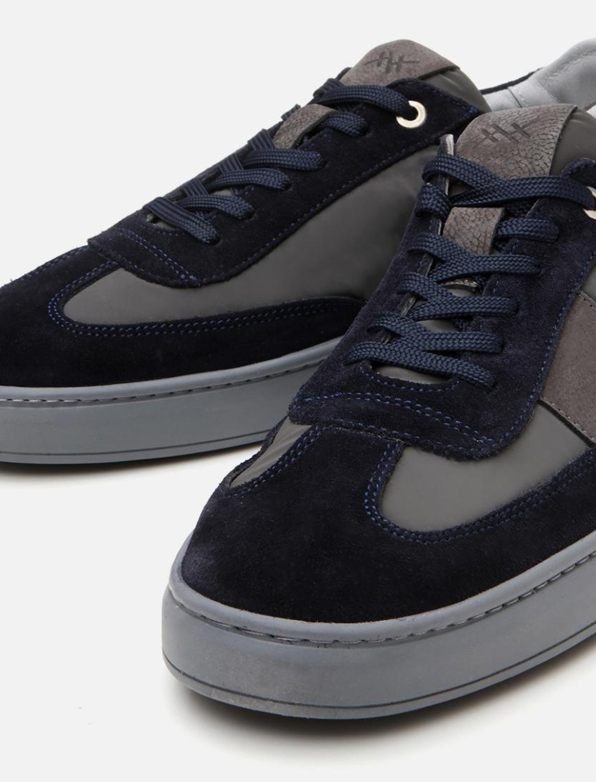 Erkek Deri Lacivert Ultra Hafif Tabanlı Spor Ayakkabı Erkek Deri Lacivert Ultra Hafif Tabanlı Spor Ayakkabı