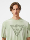 Guess Celso Oversize Fit Erkek Yeşil T-Shirt Guess Celso Oversize Fit Erkek Yeşil T-Shirt