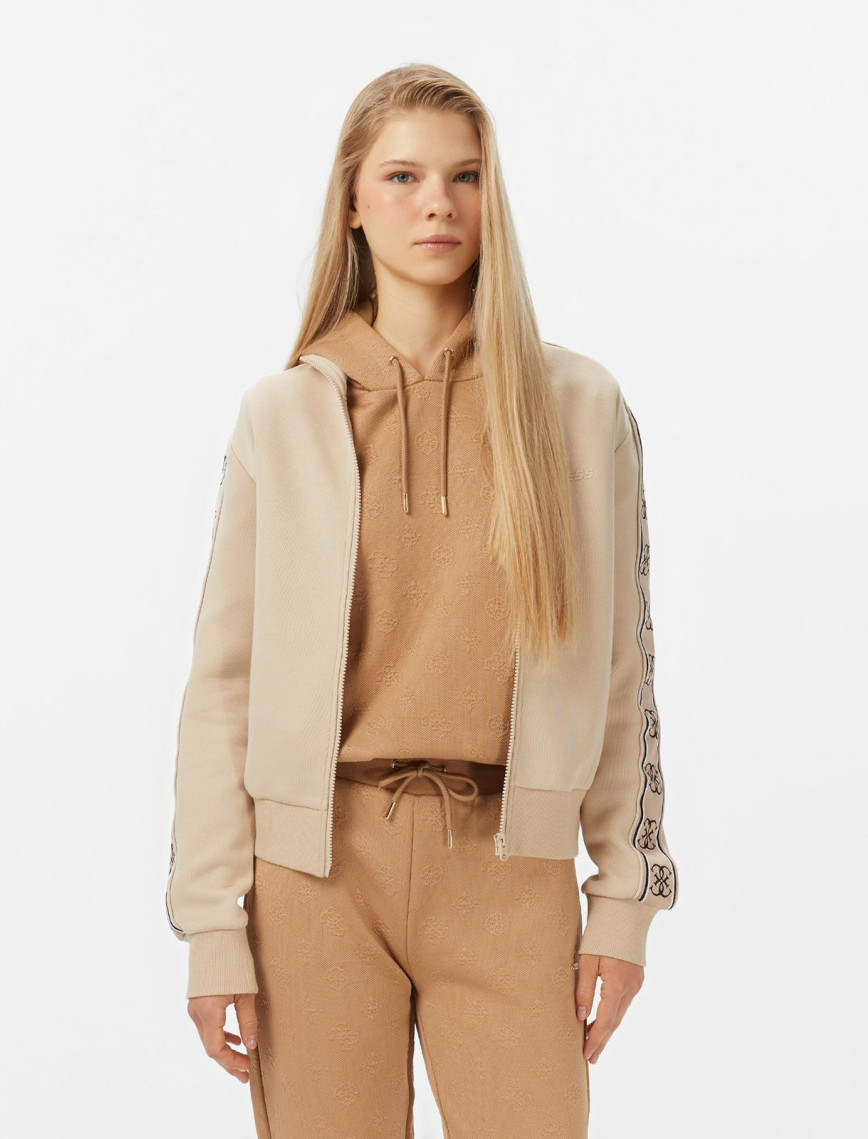 Guess Britney Kadın Kahverengi Sweatshirt