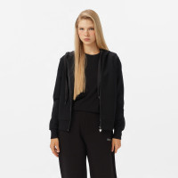 Guess New Hooded Scuba Kadın Siyah Sweatshirt Guess New Hooded Scuba Kadın Siyah Sweatshirt