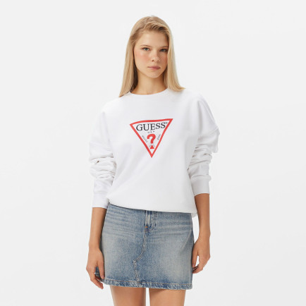 Guess Studded Kadın Siyah Sweatshirt Guess Studded Kadın Siyah Sweatshirt