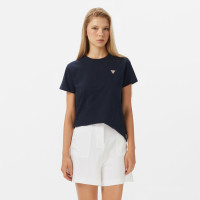Guess Regular Fit Kadın Lacivert T-Shirt