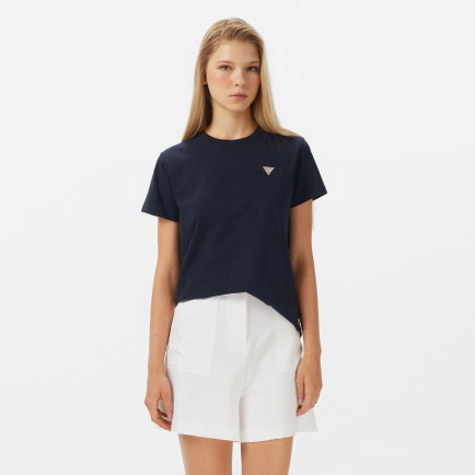 Guess Regular Fit Kadın Lacivert T-Shirt Guess Regular Fit Kadın Lacivert T-Shirt