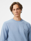 Tommy Hilfiger Essential Intechno Yuvarlak Yaka Erkek Mavi Sweatshirt Tommy Hilfiger Essential Intechno Yuvarlak Yaka Erkek Mavi Sweatshirt