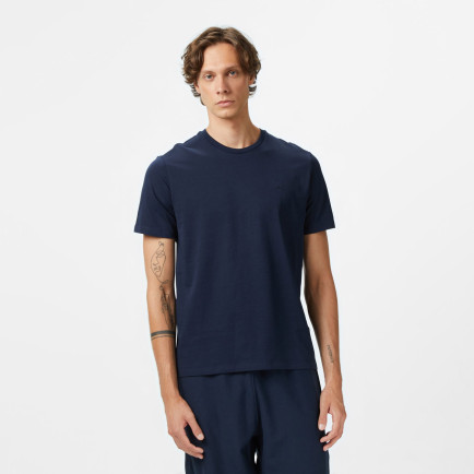 Calvin Klein Smooth Solid Erkek Mavi T-Shirt Calvin Klein Smooth Solid Erkek Mavi T-Shirt