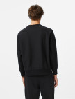 Calvin Klein Premium Terry Monogram Erkek Siyah Sweatshirt
