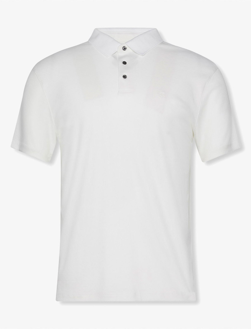 Calvin Klein Supima Erkek Beyaz Polo Calvin Klein Supima Erkek Beyaz Polo