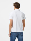 Calvin Klein Supima Erkek Beyaz Polo Calvin Klein Supima Erkek Beyaz Polo