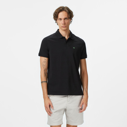 Calvin Klein Casual Pique Classic Erkek Siyah Polo Calvin Klein Casual Pique Classic Erkek Siyah Polo