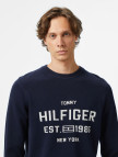 Tommy Hilfiger Athleisure Varsity Erkek Mavi Kazak Tommy Hilfiger Athleisure Varsity Erkek Mavi Kazak
