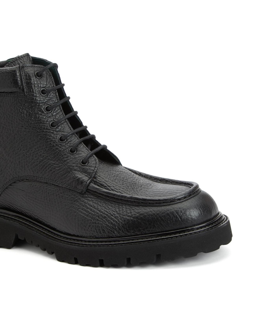 George Hogg Erkek Siyah Baskılı Deri Bot George Hogg Erkek Siyah Baskılı Deri Bot
