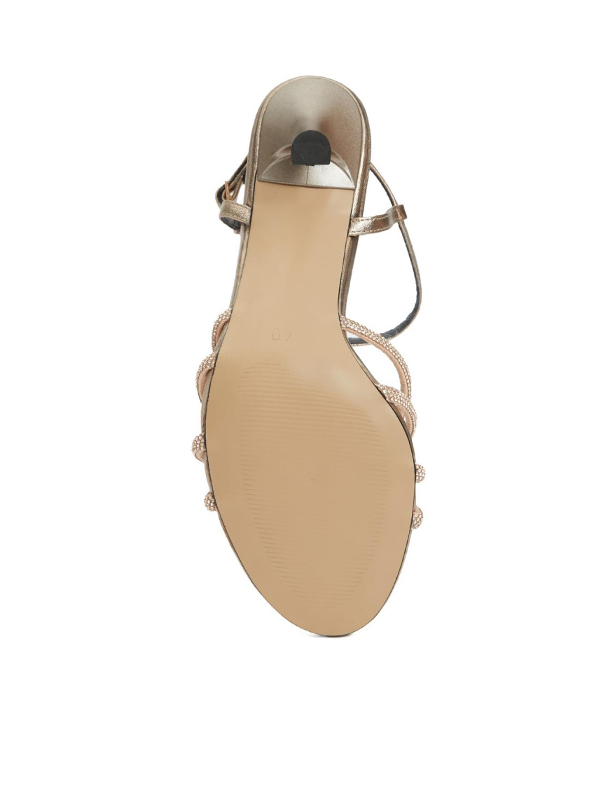 Divarese Kadın Gold Abiye Sandalet Divarese Kadın Gold Abiye Sandalet