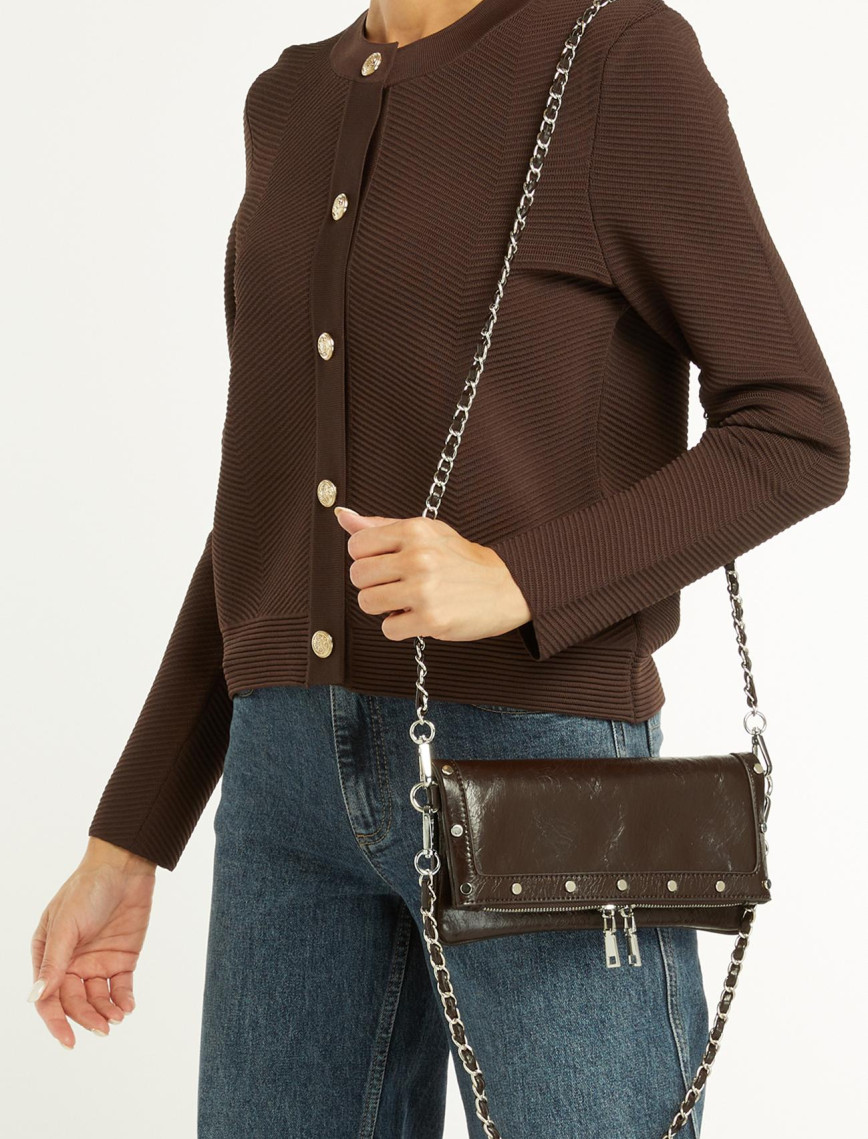 Divarese Kadın Kahverengi Clutch Divarese Kadın Kahverengi Clutch